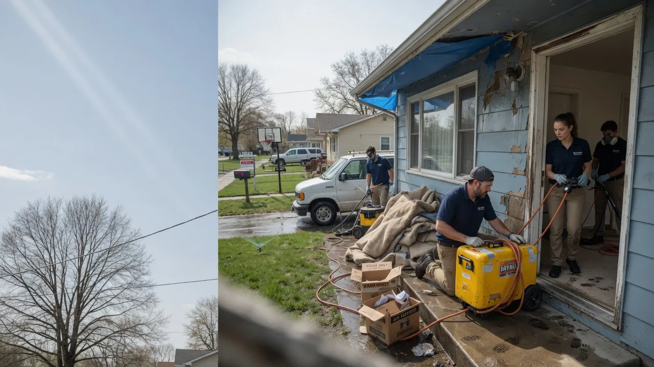 Basement Flood Cleanup in Irving, TX near me